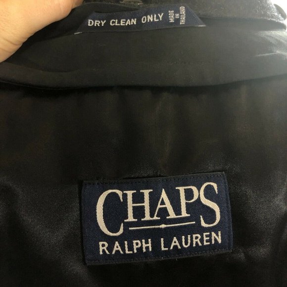 RALPH LAUREN CHAPS Rain Repellent Overcoat 48R - Picture 8 of 8